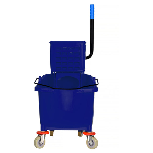 Alpine Industries ALP462-BLU Mop Bucket Combo 36 Qt. 15" X 25" X 36"