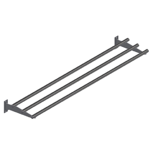 John Boos TS-T120-S Tray Slide Stationary Design 3-bar Tubular
