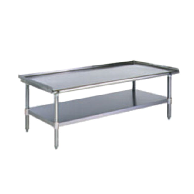 Eagle T3084SGS Griddle/Equipment Stand 84-3/8"W X 30-3/8"D X 25-1/4"H 16/300 Stainless Steel Top