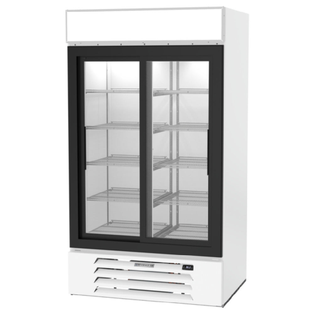 Beverage Air MMR38HC-1-W MarketMax™ Refrigerated Merchandiser Reach-in Two-section