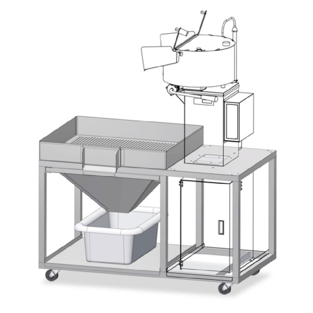 Gold Medal 2790-00-100 - Single Kettle Pro Plant Stand (for Cornado), Modular Table System