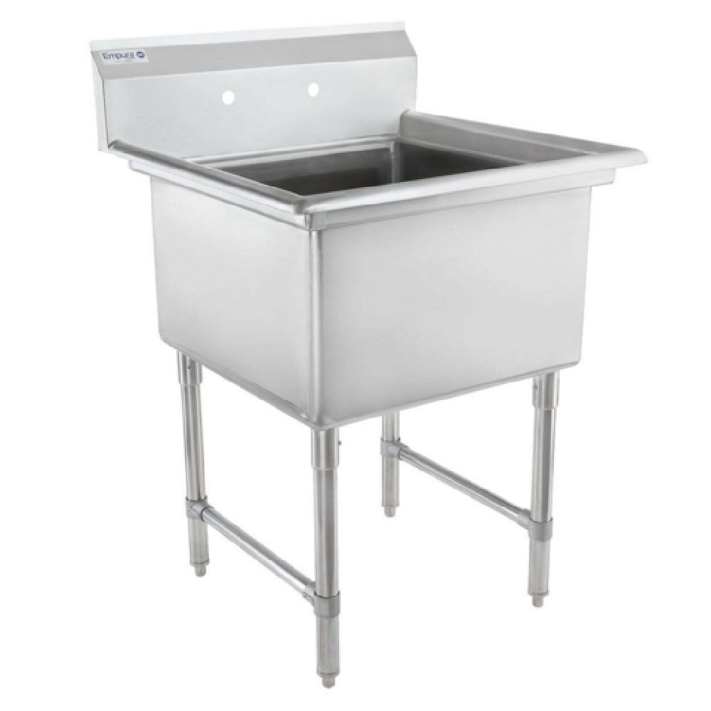 Empura EHD12424 - Sink, 29.5"W X 29.5"D X 44.25"H, (1) Compartment Heavy-duty