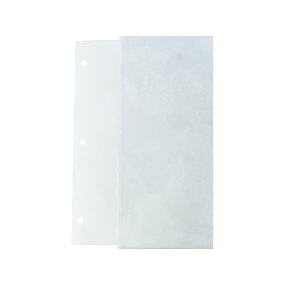 Risch PAGEPRO-CMBFFWD 4.25X11 Vinyl 3-Hole Punched Page Protector For CMBFF-WOOD
