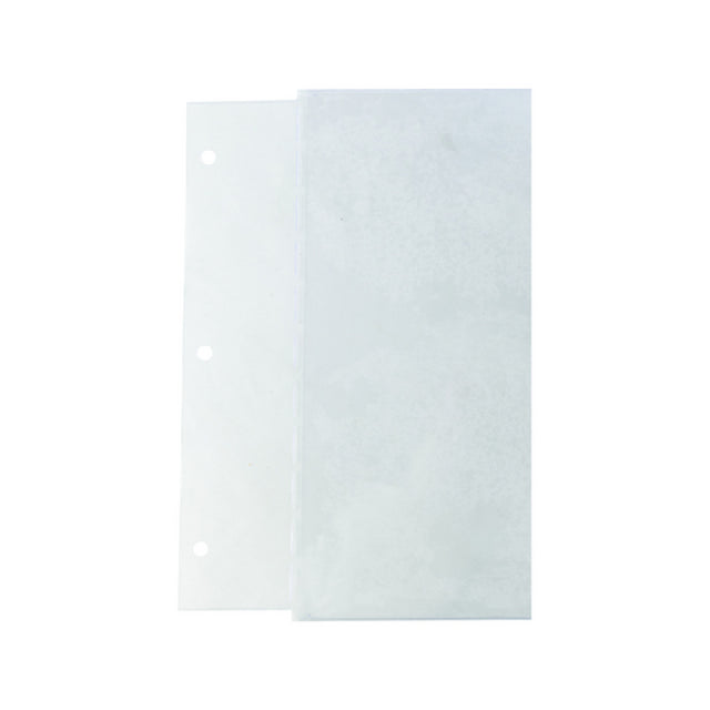 Risch PAGEPRO-CMBFFWD 4.25X11 Vinyl 3-Hole Punched Page Protector For CMBFF-WOOD