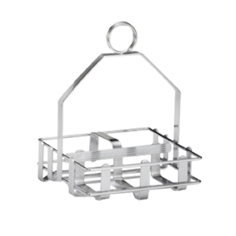 TableCraft Products 609R - Condiment Rack Only, Fits Up To 2-1/8" Dia. Salt And Pepper Shakers