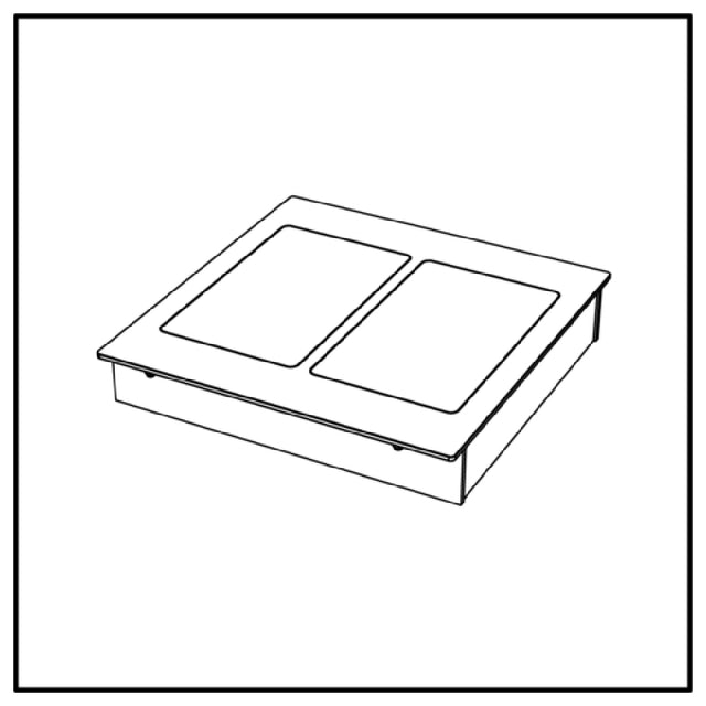 BauscherHepp VE-11054 Venta® 1 X Table Top STAGE 80 XS CHAFING-DISH 2 (incl. 2 X Insert Plate)