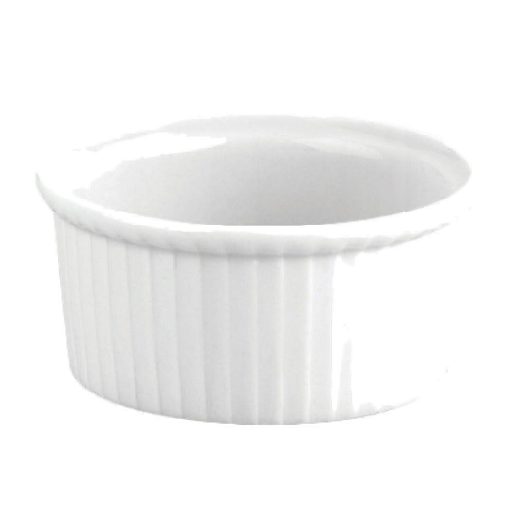 Steelite 6634V735 Ramekin Plisse 4.0 Oz 3.0" X 1.5"