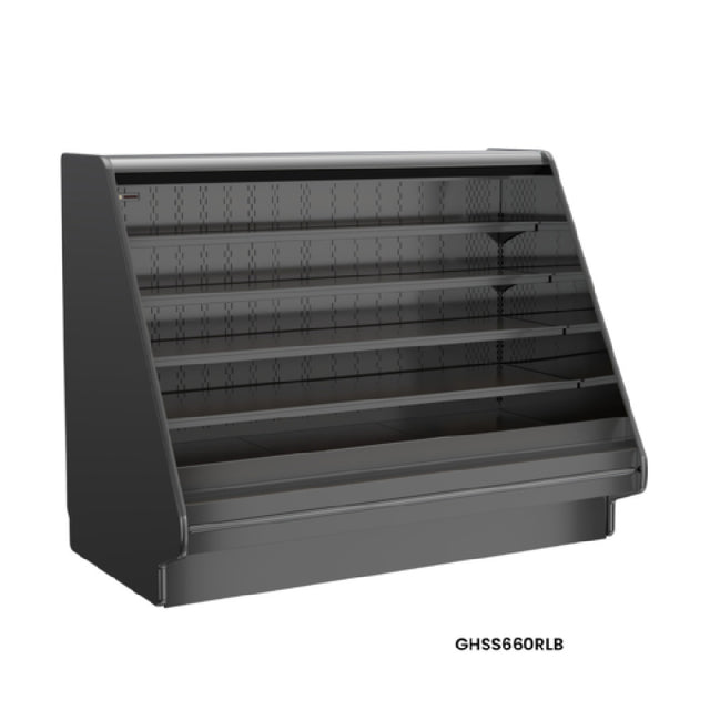 Structural Concepts GHSS1060RLB (FLAT) Fusion® Refrigerated Self-Service Case With Flat Profile