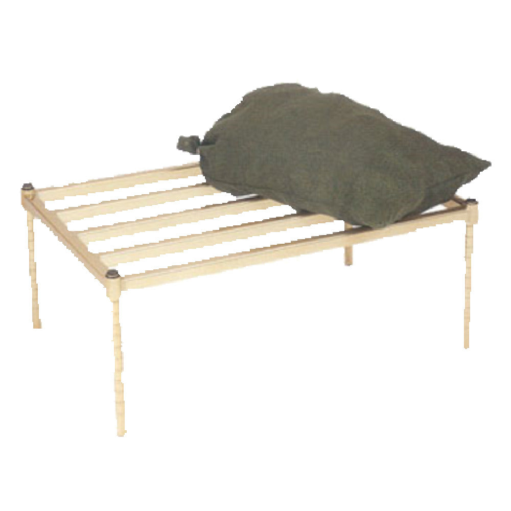 SPG CDR336Y - ISS Dunnage Rack, Tubular, One Shelf Approximately 36"W X 18"D