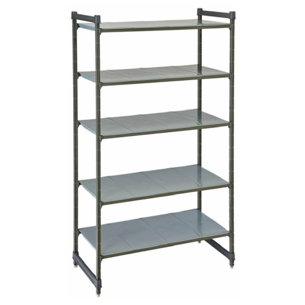 Cambro CBU246084S5580 Camshelving® Basics Plus Starter Unit 24"W X 60"L X 84"H
