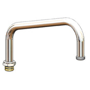 T&S Brass B-0283 Big-Flo Swing Nozzle 11-3/4" With Garden Hose Male Thread Outlet