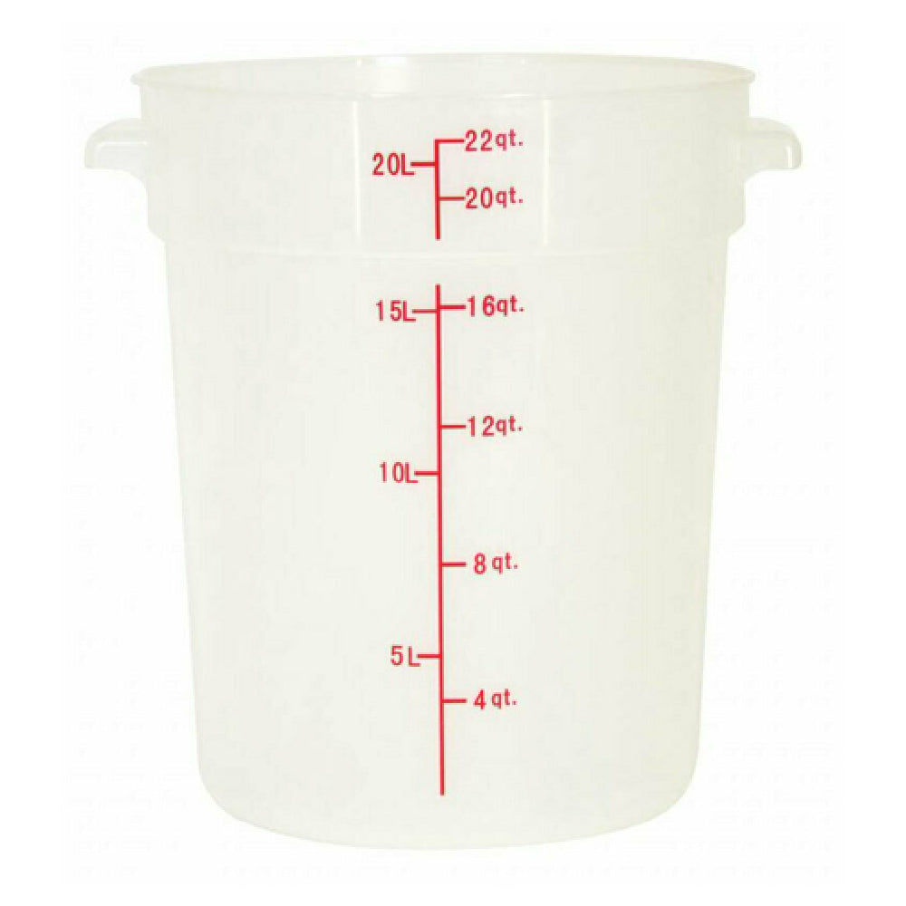 Omcan 80236 (80236) Food Storage Container 22 Quart Round