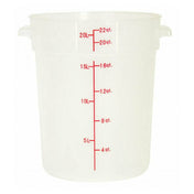 Omcan 80236 (80236) Food Storage Container 22 Quart Round