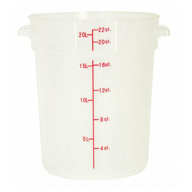 Omcan 80236 (80236) Food Storage Container 22 Quart Round