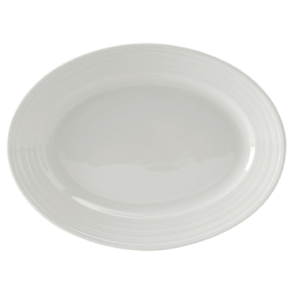 Tuxton FPH-125 Platter 9-3/8" X 12-5/8" Oval