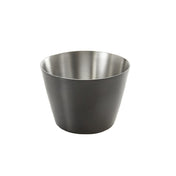 American Metalcraft SATSCB Sauce Cup Black Round