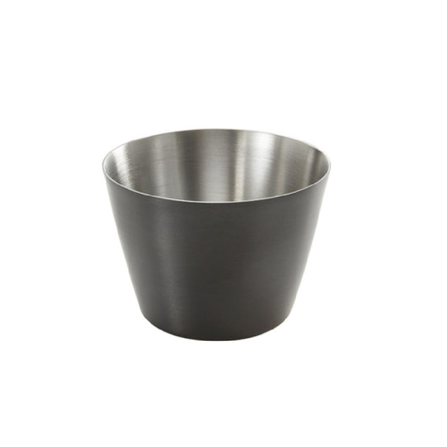 American Metalcraft SATSCB Sauce Cup Black Round
