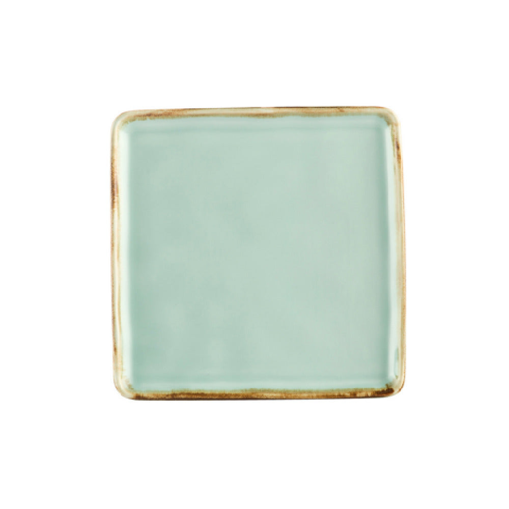 CAC China PMS-SQ8-G Palm Springs Plate 8-1/4L X 8-1/4"W X 1/2"H Square