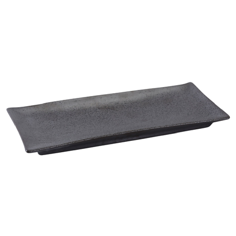 Yanco DB-413 Diamond Black Plate 12"L X 5-1/4"W X 1-1/4"H Rectangular