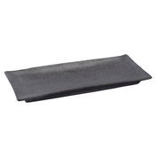 Yanco DB-413 Diamond Black Plate 12"L X 5-1/4"W X 1-1/4"H Rectangular