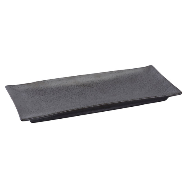 Yanco DB-413 Diamond Black Plate 12"L X 5-1/4"W X 1-1/4"H Rectangular