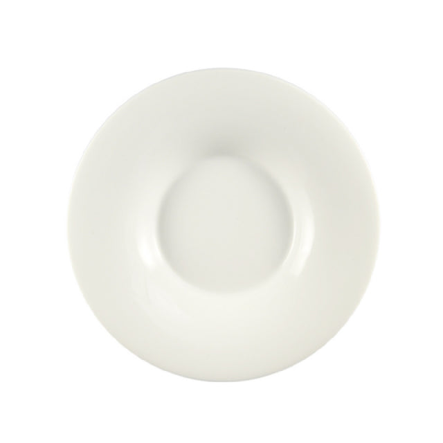 CAC China SHA-F120 Sushia Plate 12-1/4" Dia. X 1-5/8"H Round