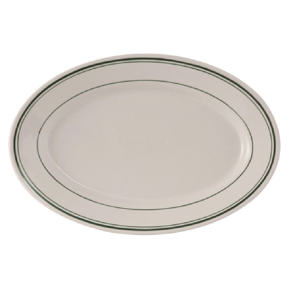 Tuxton TGB-014 Platter 12-5/8" X 8-3/4" Oval