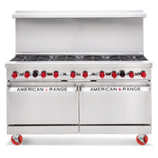 American Range AR-10-SU Heavy Duty Restaurant Range Gas 60"