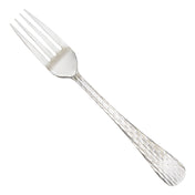Winco 0023-06 Caspian Salad Fork 18/0 Stainless Steel Hammered Finish