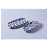 Porto Brasil 35114117901 - Shallow Organic Oval Platter Small, 4.3", Stoneware