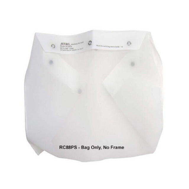 MirOil USA RC88PS Reusable Filter Bag EZ Flow Safety Filter For Warm Oil Also Works With Hot Oil