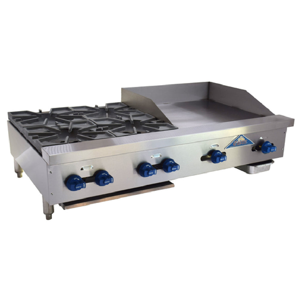Comstock-Castle FHP48-24-2LB Char-Broiler/Griddle Combination Countertop Gas
