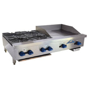 Comstock-Castle FHP48-24T-2LB Char-Broiler/Griddle Combination Countertop Gas