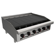 Venancio R72CT-72C_NAT Radiant Charbroiler Gas Countertop