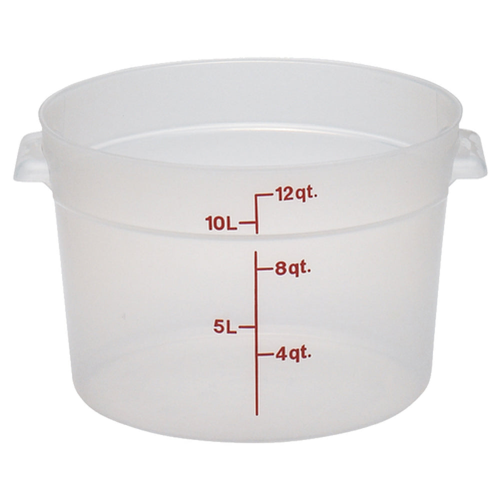 Cambro RFS12PP190 Storage Container Round 12 Qt.