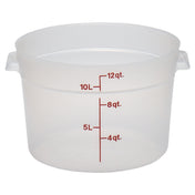 Cambro RFS12PP190 Storage Container Round 12 Qt.