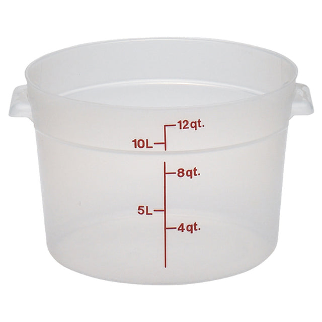 Cambro RFS12PP190 Storage Container Round 12 Qt.