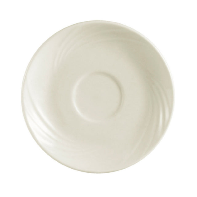 CAC China GAD-36 Garden State Saucer 5-1/4" Dia. X 1/2"H Round
