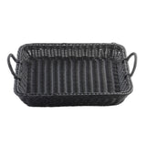 TableCraft Products 12135 - Handwoven Basket, 15.5" X 12.5" X 4.75", Rectangular