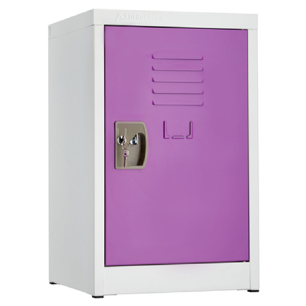 Alpine Industries ADI629-02-PUR Locker Single Tier 24" H X 15"W