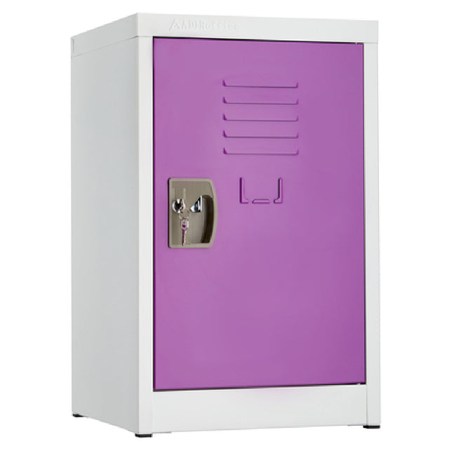 Alpine Industries ADI629-02-PUR Locker Single Tier 24" H X 15"W