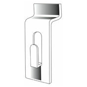 Hubert 11811 - Slatwall Picture Hanger, 1" X 3", 1/4" Notch Depth