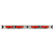 Alpine Industries ALP498-4 Mop/Broom Holder 20"L X 2.4"D X 1.7"H Wall-mount
