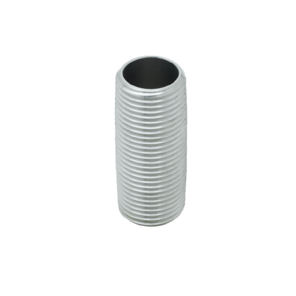 T&S Brass S000422-20 Supply Nipple With 1/2" NPT Male Threads And 1/2" NPSL Thread