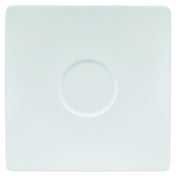 Libbey 9137010 (Formerly Syracuse China) Saucer 4-3/4" X 4-3/4" 1-3/16" Dia. Well