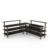 Steelite MGCMLB01MBXF Mogogo Buffet Solutions Modular Cooling Corner Station 3-tier