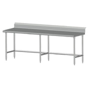 SPG 9SLCB-36 - Universal Stainless Work Table, 108"W X 36"D, 16/300 Series Stainless Steel Top