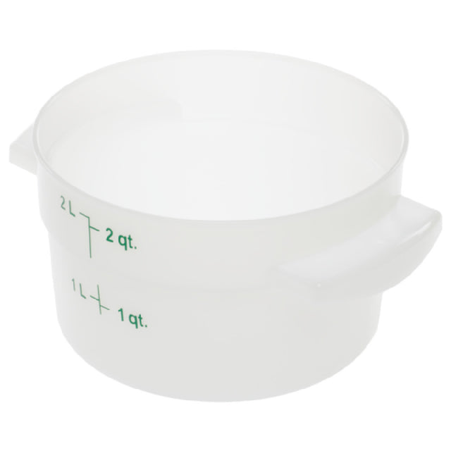 Carlisle 1097302 Carlisle StorPlus™ Food Storage Container 2 Qt. Round