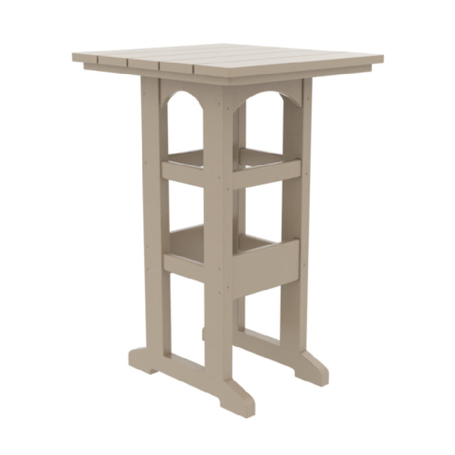 Plantation Prestige Commercial Furniture 3212826-01 UPGRD Durawood Bar Table 28" X 26" Square