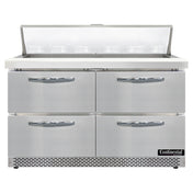 Continental Refrigerator SW48N12-FB-D Sandwich Unit Front Breather 48"W